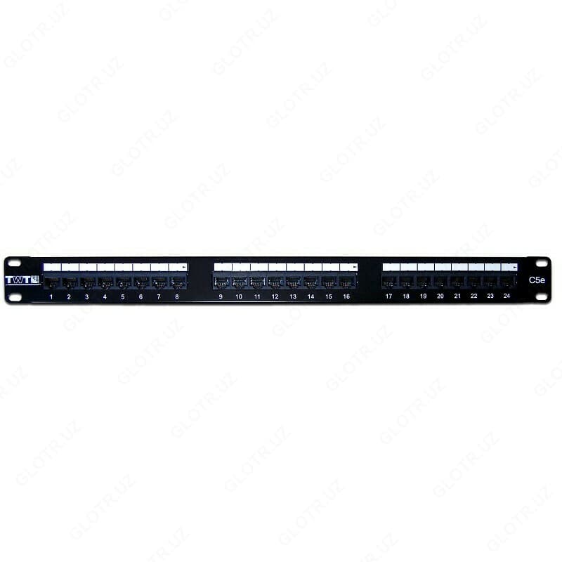Патч-панель 24 порта UTP 5e cat — 2