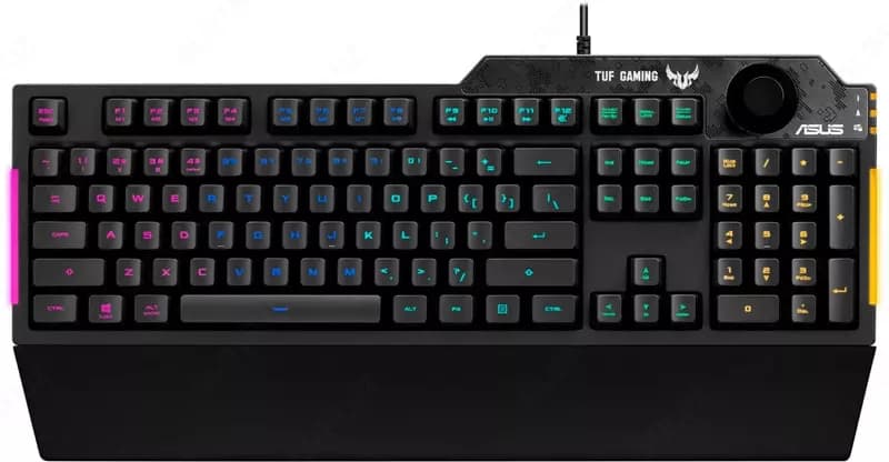 Игровая клавиатура (проводная) ”ASUS” RA04 TUF Gaming K1, мембранная, RGB (Арт. - 07173) Black — 1