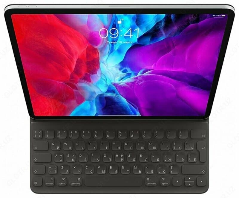 Клавиатура Apple Smart Keyboard Folio для iPad Pro 12,9” (2020) Russian — 1