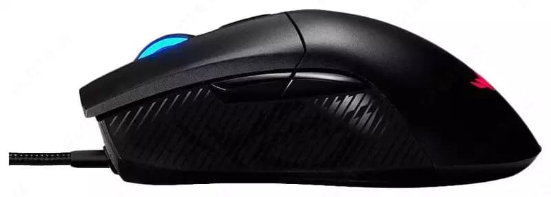 Игровая мышь (проводная) ”ASUS” ROG STRIX Gladius II Core 90MP01D0-B0UA00, USB, 6200dpi, RGB (Арт. - 080182) Black — 3