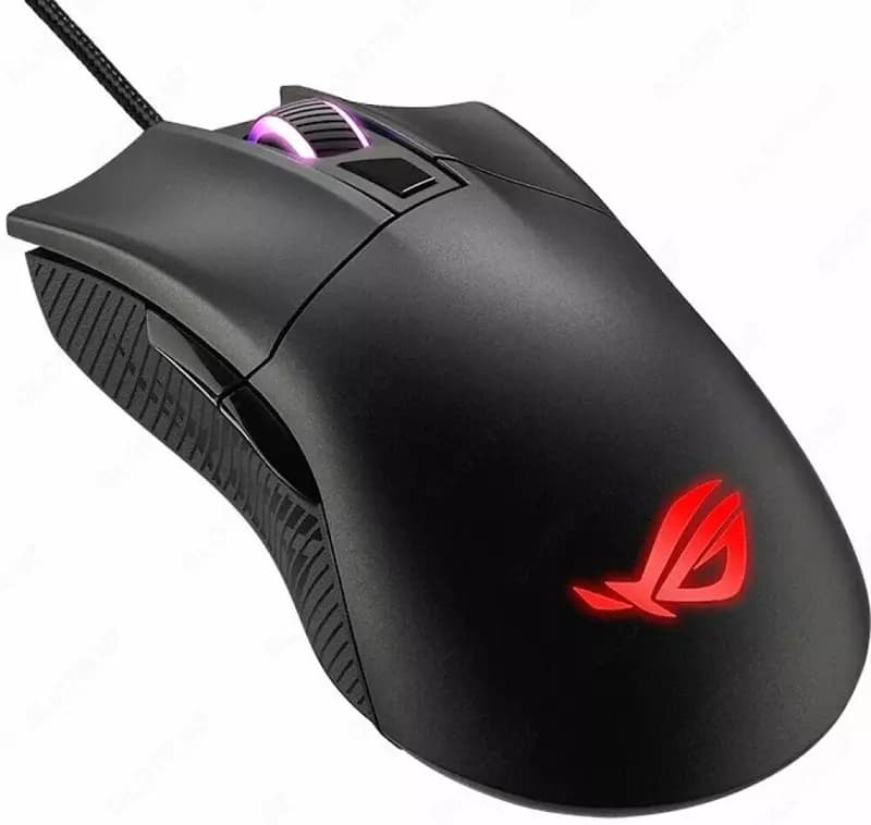 Игровая мышь (проводная) ”ASUS” ROG STRIX Gladius II Core 90MP01D0-B0UA00, USB, 6200dpi, RGB (Арт. - 080182) Black — 4
