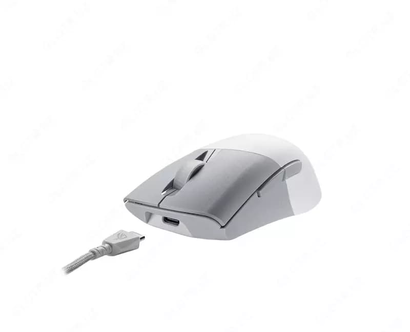 Игровая мышь (беспроводная) ”ASUS” ROG Strix Keris Wireless AimPoint, USB, 36000dpi (Арт. - 08420) White — 4