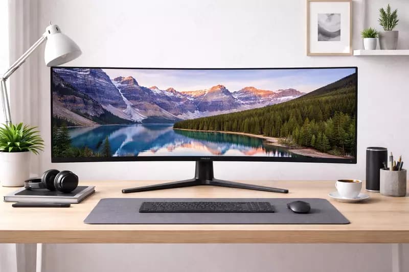 Монитор Samsung LS49C950UAIXCI 49” UltraWide Dual QHD, 120Hz, изогнутый — 3