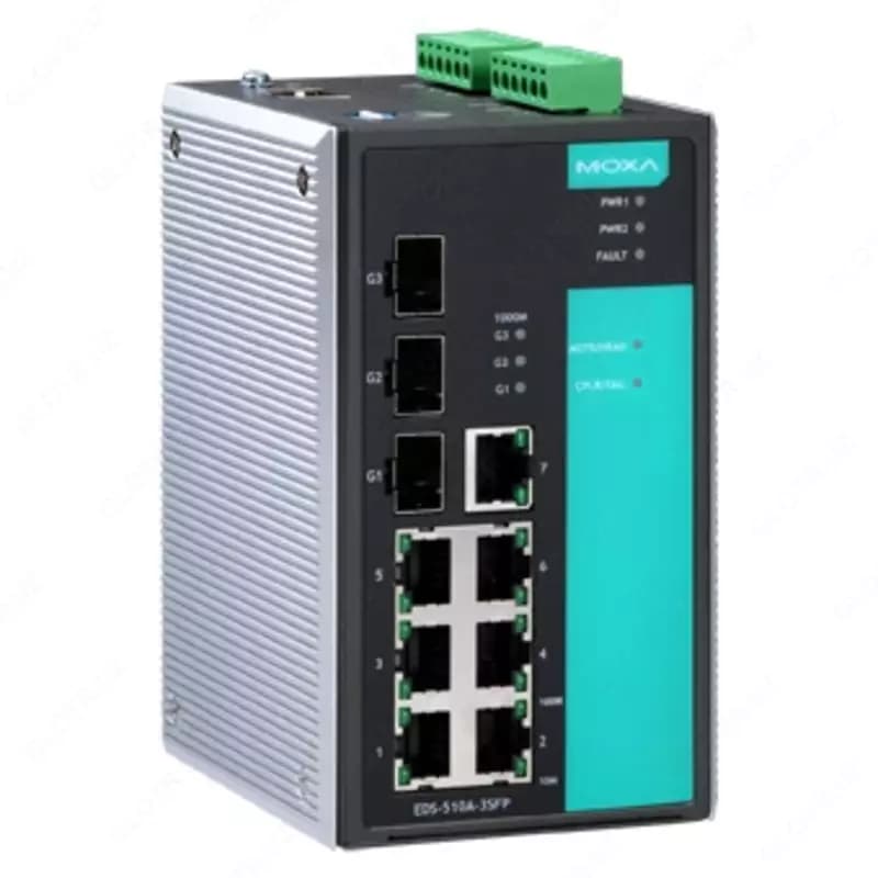 Коммутатор EDS-510A-3SFP-T — 1
