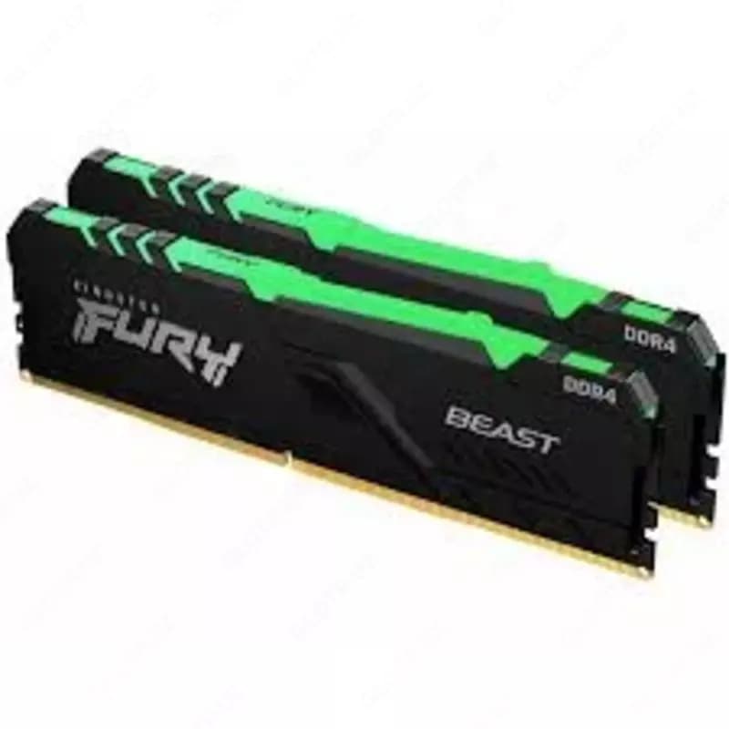 Оперативная память Kingston DDR4 32GB 3600Mhz (16*2) RGB FURY — 1