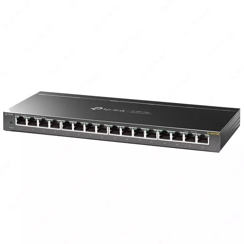 TL-SG116P 16-Port Gigabit Desktop Switch with 16-Port PoE+ — 3