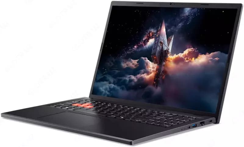 Ноутбук Acer Nitro Lite (Intel Core i7-13620H/ DDR5 16GB/ SSD 512GB/ 16” WUXGA IPS 165Hz/ 6GB RTX4050/ Backlit/ NoOS/ RU) Black — 3