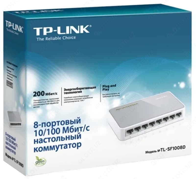 Коммутатор TP-LINK TL-SF1008D — 3