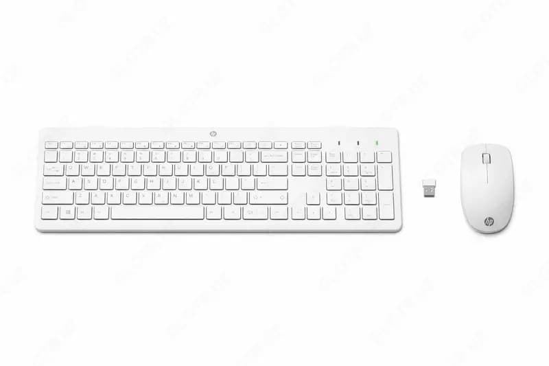 Беспроводной комплект клавиатура + мышь HP 230 Wireless Keyboard and Mouse Combo (White) (3L1F0AA)
