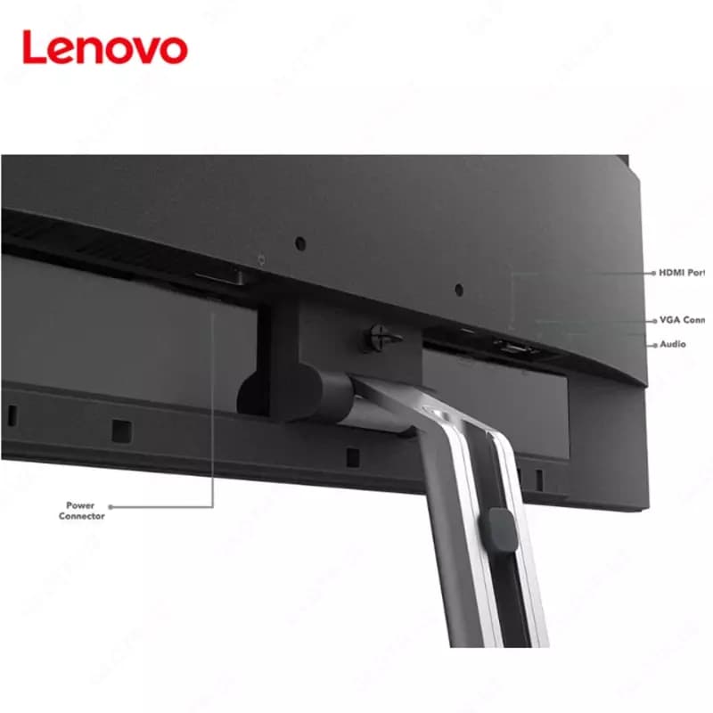 Монитор Lenovo - 24” L24i-30 Monitor, IPS, 4mc, 75Hz, FHD (1920x1080), VGA+HDMI Black — 4