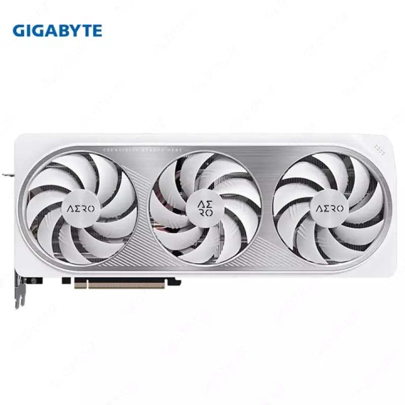 Видеокарта Gigabyte - 12GB GeForce RTX 4070Ti AERO OC GV-N407TAERO OC-12GD — 2