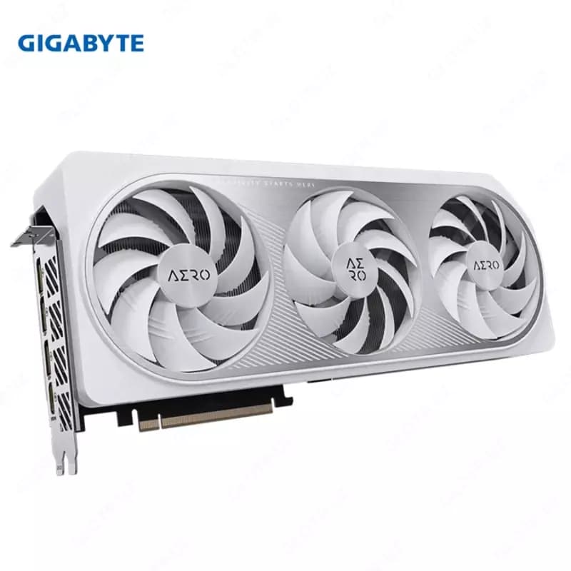 Видеокарта Gigabyte - 12GB GeForce RTX 4070Ti AERO OC GV-N407TAERO OC-12GD — 3