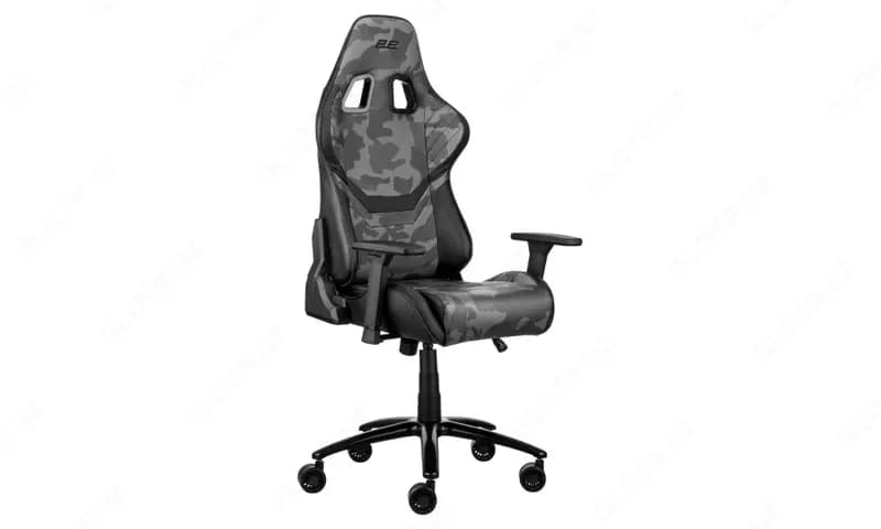 Игровое кресло 2E GAMING HIBAGON ll Black/Camo — 2
