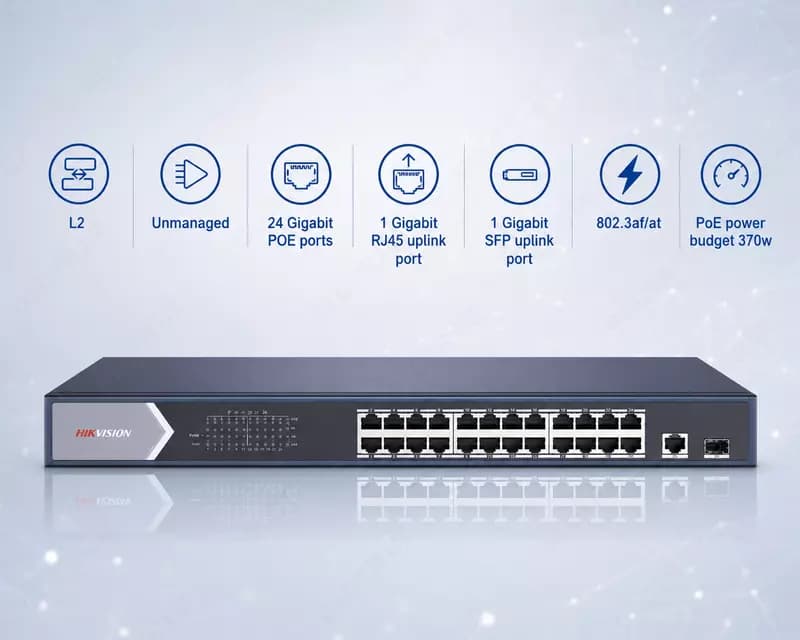 Коммутатор DS-3E0526P-E — 1