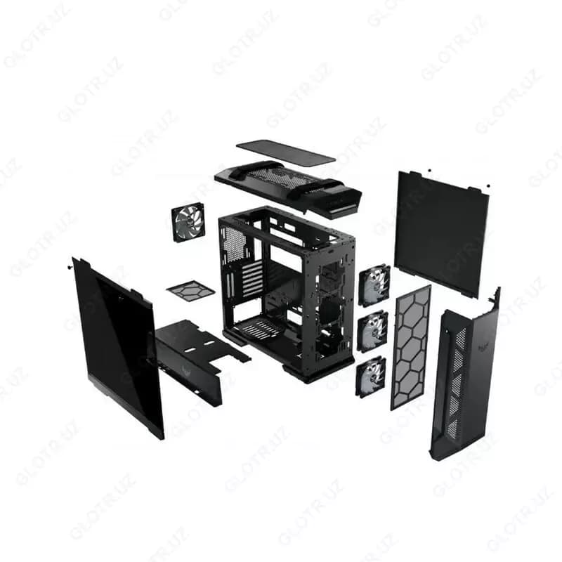 Компьютерный игровой корпус Case ”ASUS” TUF GAMING GT501 (Арт. - 0653) Black — 4