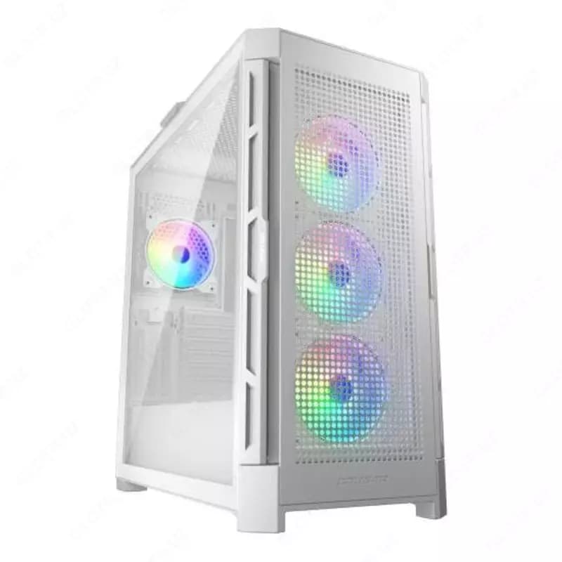 Компьютерный игровой кейс ”Cougar” Duoface Pro RGB (Арт. - 06267) White — 1