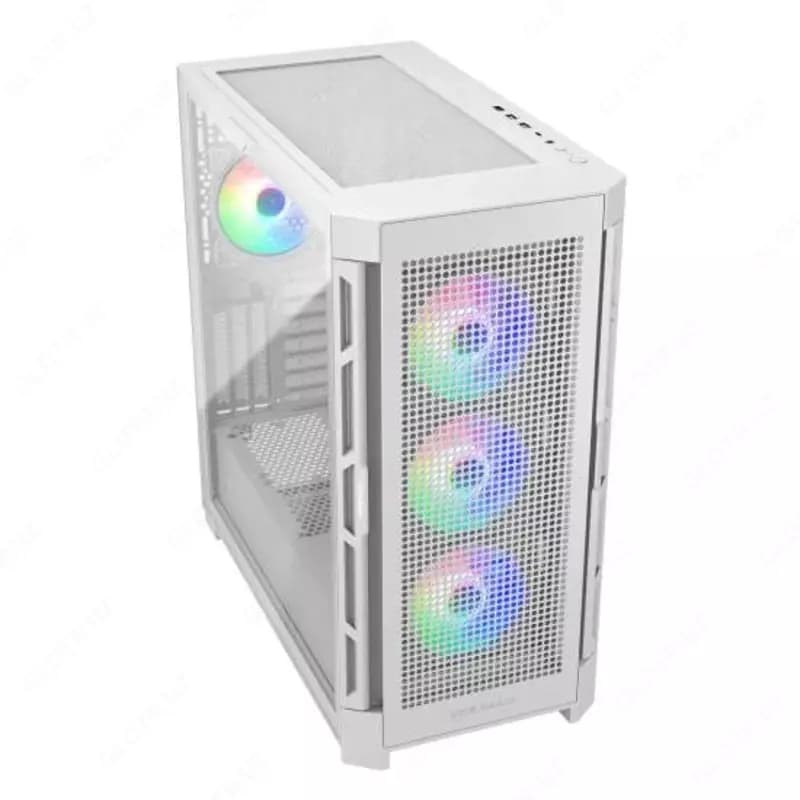 Компьютерный игровой кейс ”Cougar” Duoface Pro RGB (Арт. - 06267) White — 3