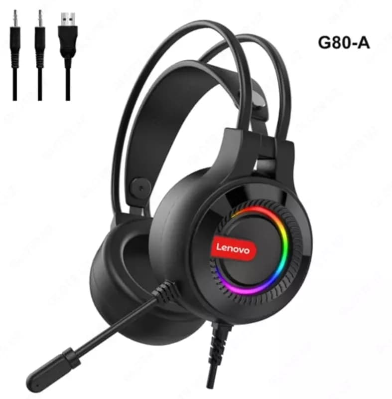 Проводная гарнитура Lenovo G80A черный — 4