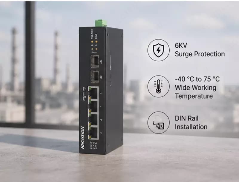 Коммутатор DS-3T0506HP-E/HS — 1