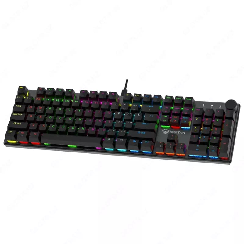 Клавиатура проводная Meetion MK009 Pro RGB — 2