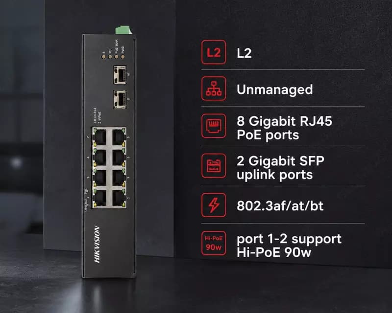 Коммутатор DS-3T0510HP-E/HS — 1
