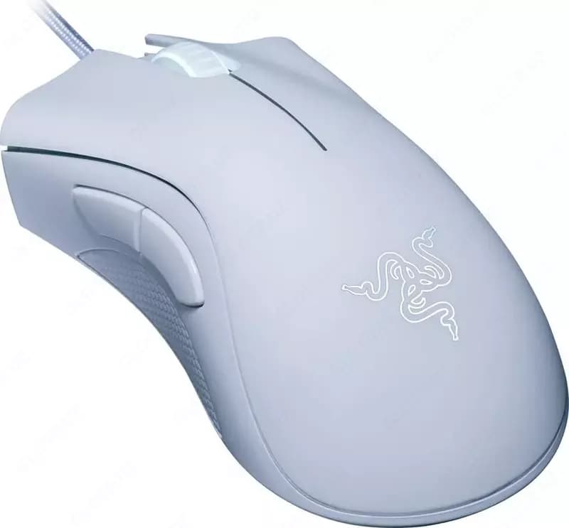 Мышь игровая Razer DeathAdder Essential Ed. USB RGB White — 3