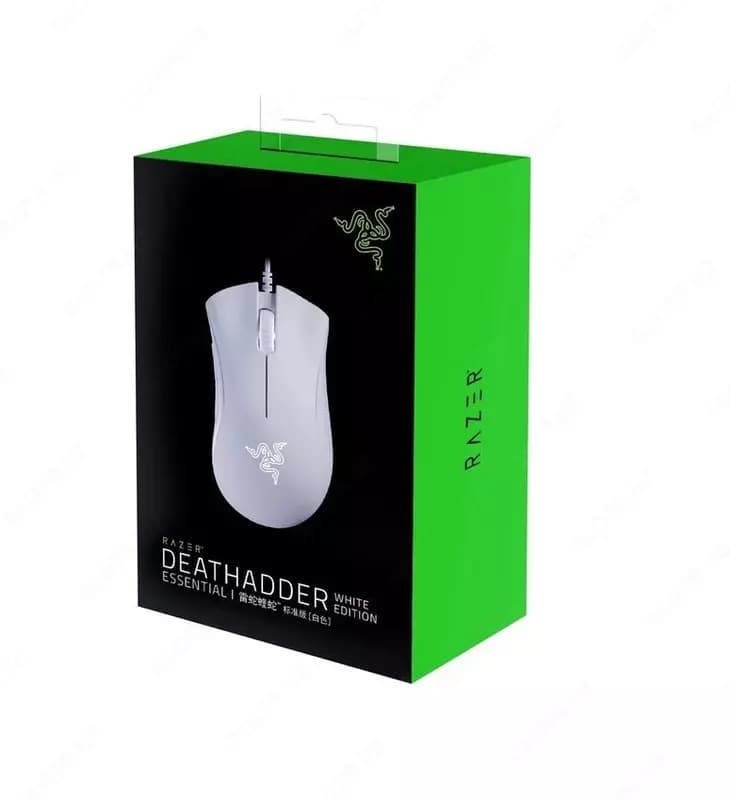 Мышь игровая Razer DeathAdder Essential Ed. USB RGB White — 5