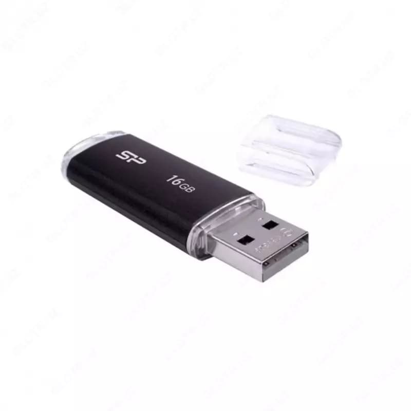Флешка SP 16 GB U02 USB 2.0 — 2