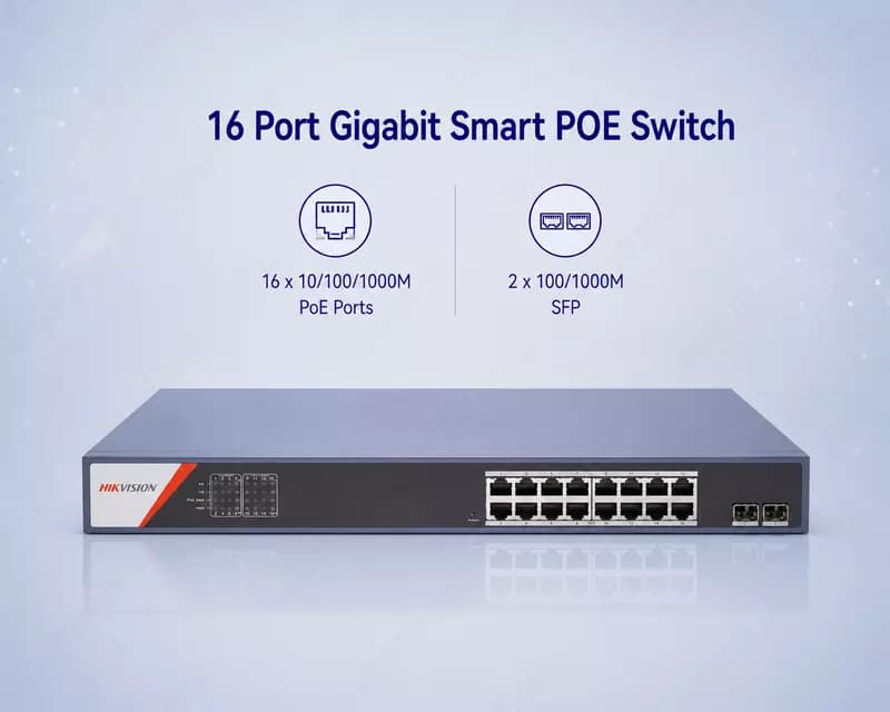 Коммутатор DS-3E1518P-SI-16P2F — 1