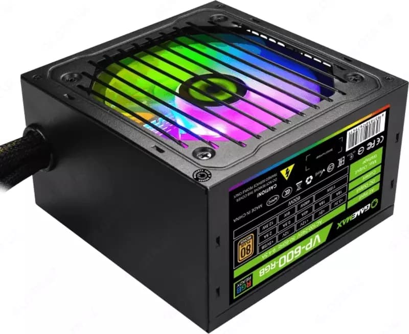 Блок питания GameMax VP-600-RGB 600W 80 PLUS Bronze — 1