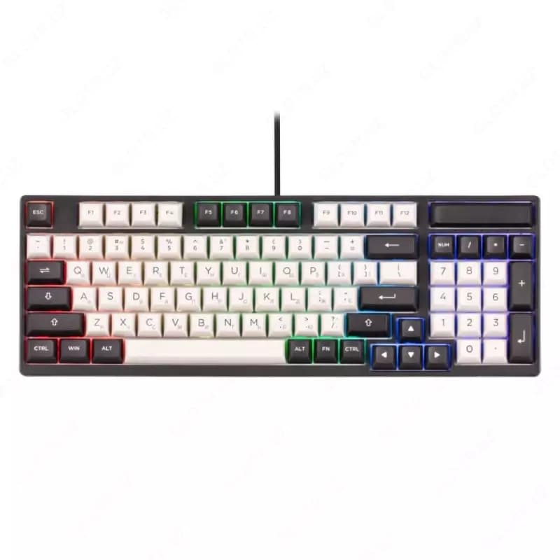 Клавиатура Akko 3098S RGB Dracula(Hotswappable) CS Silver RGB — 1
