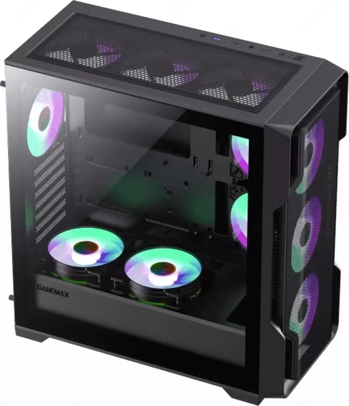 Компьютерный корпус GameMax Siege Black — 2
