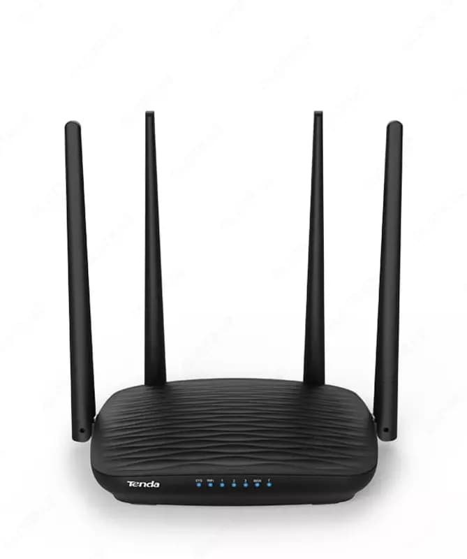 Двухдиапазонный Wi-Fi роутер (гигабитный) ”Tenda” AC5 Ethernet, 4 антенны (Арт. - 17187) Черный — 1
