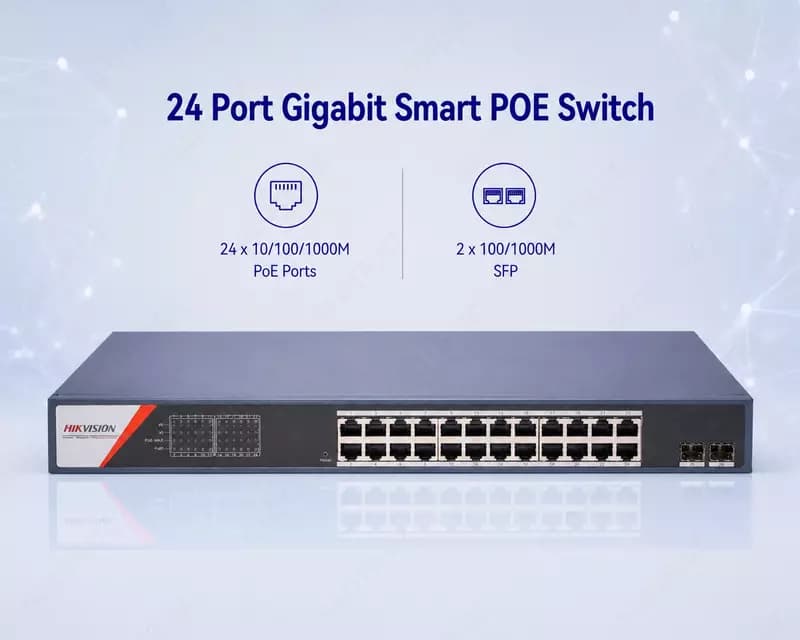Коммутатор DS-3E1526P-SI-24P2F — 1