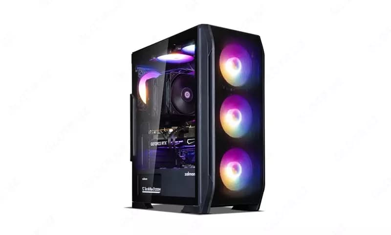 Корпус Zalman N7PLUSV2 з БЖ ZM700-LX3 6x120мм Rainbow RGB — 3