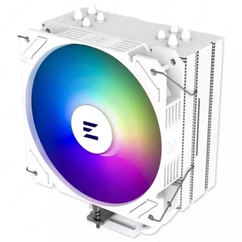 Корпусный вентилятор для ПК 2E GAMING Air Cool ACF120MW-ARGB, 3x120мм, 2000rpm, 4pin PWM +5VARGB, 20.5dBa, белый — 4