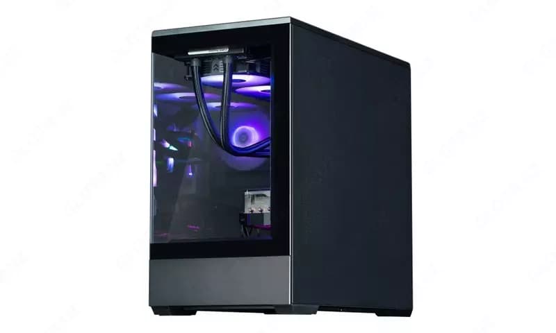 Корпус Zalman P30 Black V2, без БП, 1xUSB3.0, 1хUSB Type-C, 3x120мм ARGB, TG Front/Side Panel, mATX, чёрный,P30BLACKV2 — 2