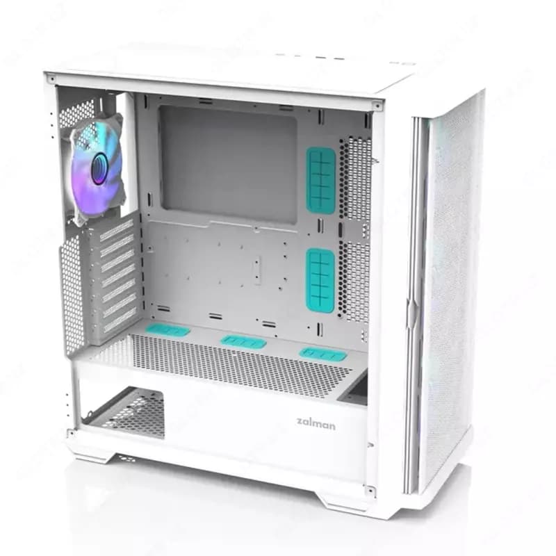 Zalman Computer case Z10 Duo White, without PSU, EATX, White — 4