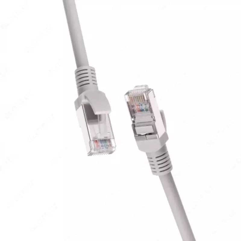 Patch cord 2E Cat 6,FTP,RJ45, 26AWG ,7/0.16 Cu, 5.00 m, LSZH,Grey — 2