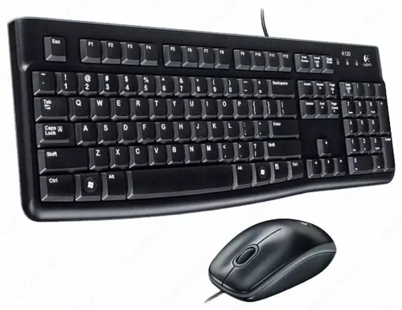 Клавиатура и мышь Logitech Desktop MK120 Black USB — 1