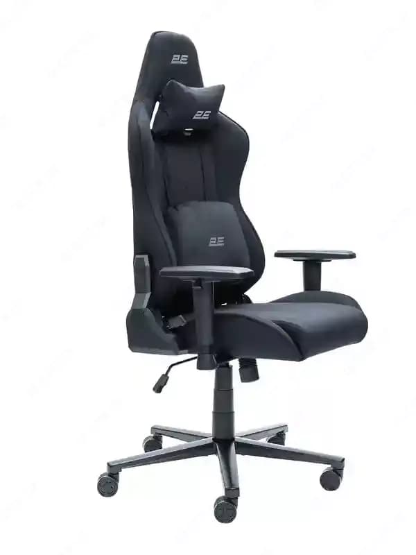 Кресло 2E GAMING BUSHIDO Lite, ткань, 2D-Armrests, чёрный — 2