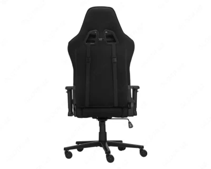 Кресло 2E GAMING BUSHIDO Lite, ткань, 2D-Armrests, чёрный — 4