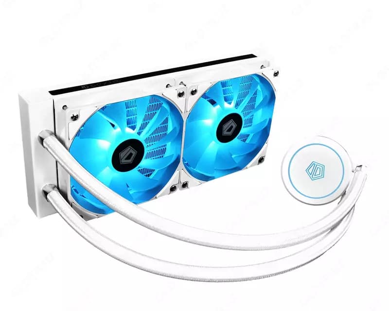 Система водяного охлаждения ID Cooling AURAFLOW X 240 SNOW — 1