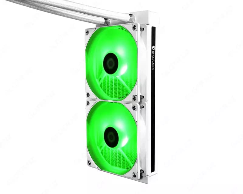 Система водяного охлаждения ID Cooling AURAFLOW X 240 SNOW — 4