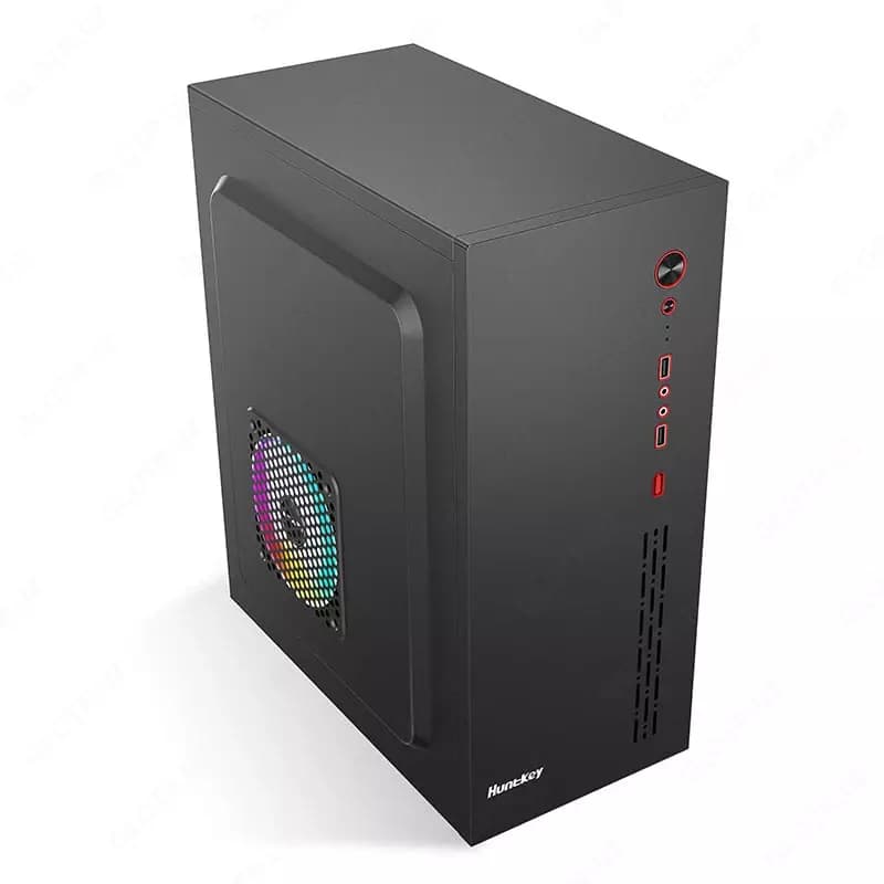 Компьютерный кейс ”Huntkey” HK360 (Арт. - 06296) Black — 1