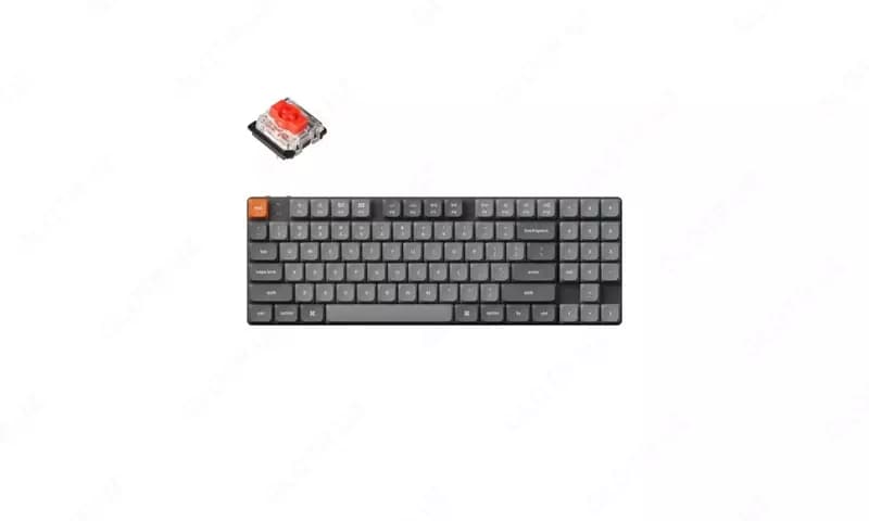 Клавиатура механическая Keychron K13 MAX 90Key, K pro Red, WL/BT/USB-A, QMK, EN/RU/UZ, RGB, черный K13M-B1-UZ — 1