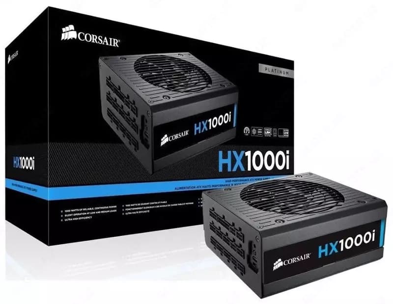 Блок питания (PSU) ”Corsair” HX1000i, 1000W (Арт. - 12112) — 1