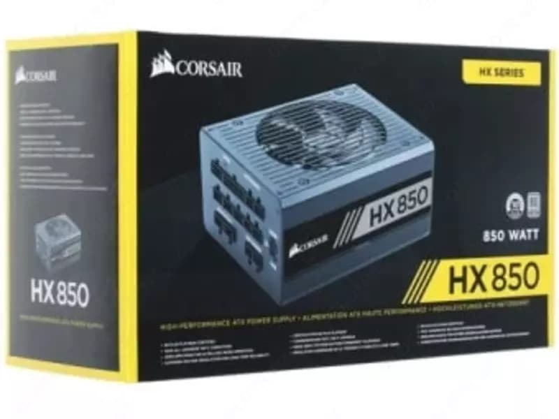 Блок питания (PSU) ”Corsair” HX850, 850W (Арт. - 12084) — 4