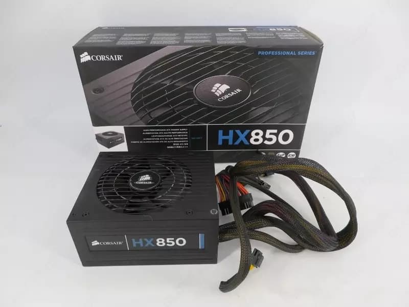 Блок питания (PSU) ”Corsair” HX850, 850W (Арт. - 12084) — 5