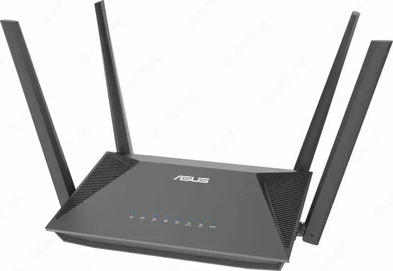 Wi-Fi роутер ”ASUS” RT-AX52, 4 антенны (Арт. - 17559) Черный — 2